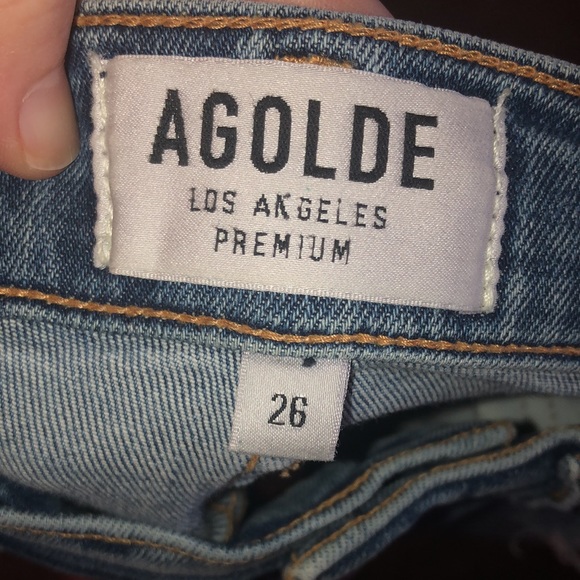 Agolde Sophie Distressed Skinny Jeans, Size 26. - Picture 4 of 11